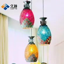 EMS мозаичная лампа для ресторана подвесной светильник для спальни лампа для гостиной Детская лампа ступенчатая подвеска лампа