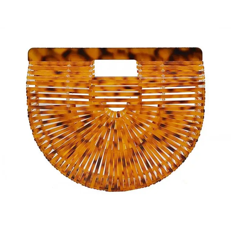 

Bag for Women 2019 Acrylic Handmade Beach Basket Cool Summer Clutch