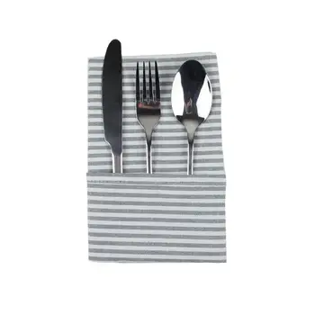 

Striped Cloth Napkins 30x40cm cotton linen Napkins Dinner table Napkins