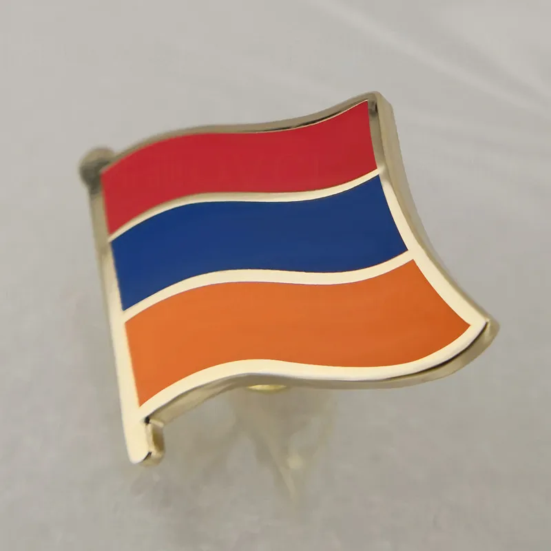 

Soft Enamel Armenia Flag Lapel Pins