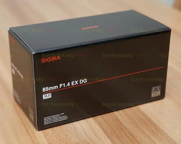 Оригинальный стандартный Объектив Sigma 85 мм F1.4 EX DG HSM для Nikon|lens eyeglass|lens 18-200lens ef |