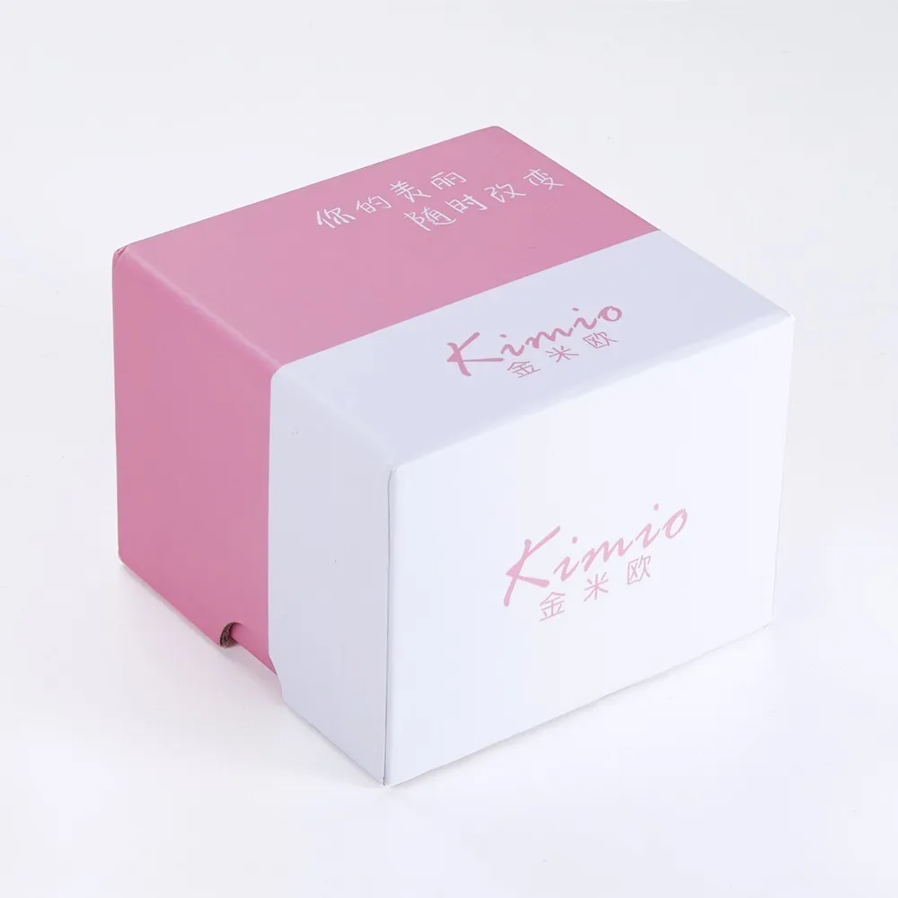 

KIMIO Square Paper Sponge Black Watch Case Gift Box For Apple Watch Storage Box For Watches Jewelry