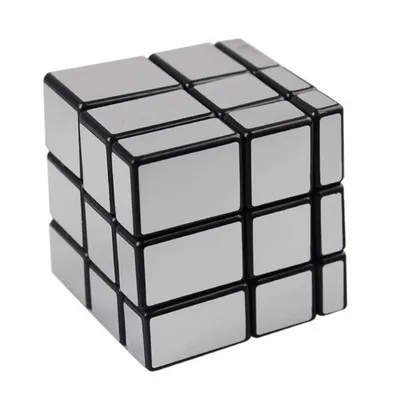 Shengshou головоломка куб 3x3x3 прямо Рисование Mirror твист игры укрепить Профессиональный Магнитная Скорость головоломки Cubo - Цвет: Silver