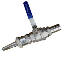 Воды пистолет-разбрызгиватель Нержавеющая сталь с помощью переключателя высокое потока и распыление высокого давления Универсальный прямой спринклерной