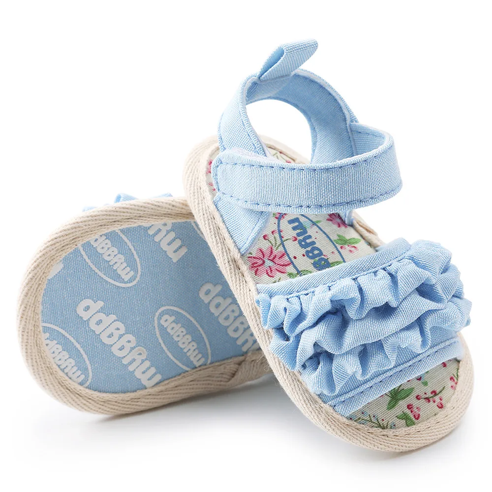 Newborn Baby Girl Shoes Lovely Flower Shoe Casual Comfortable Shoes Sneaker Anti-slip Soft Sole Toddler Shoes zapatos para bebe