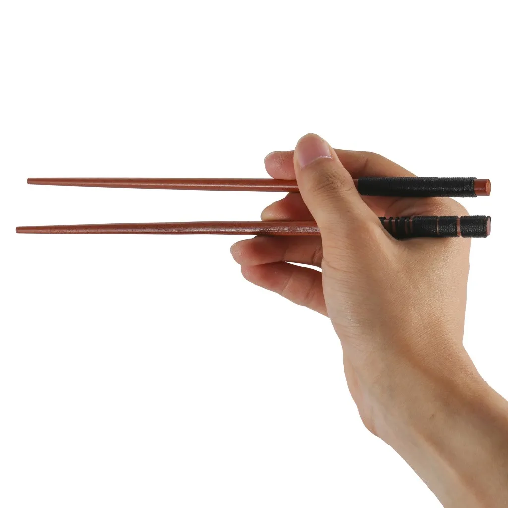 

3pc Wooden Tableware set Vintage Chinese Japanese Bento Lancheira Chop sticks Teaspoon Fork Tableware Dinnerware a715
