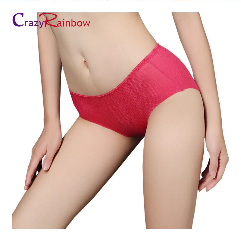 

Hot sale! Plus size New sexy lady seamless cotton Comfort No trace Women breathale Underwear panties gilr Briefs