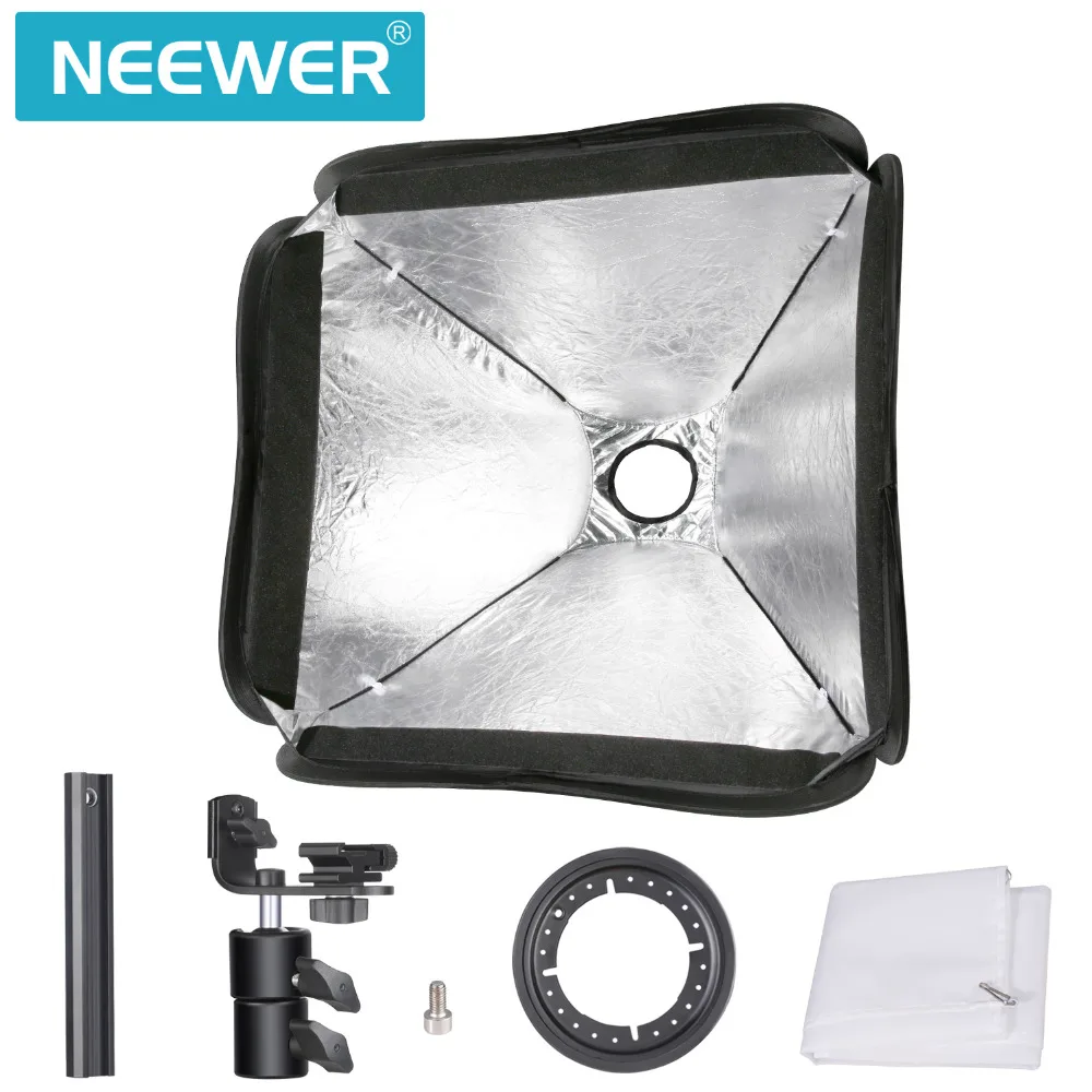 Neewer 24 &quotx 24&quot/60 см x 60 Профессиональный Переносной Складной Кадром Вспышкой