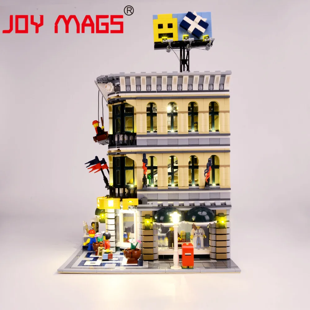 Комплект светодиодсветильник Ки JOY MAGS для 10211 Creator Grand Emporium совместимый с 15005/30004