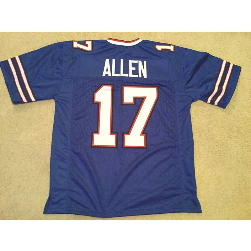 

Mens Josh Allen Stitched Name&Number Throwback Football Jerseys [UNSIGNED NO LOGOS OR EMBLEMS]