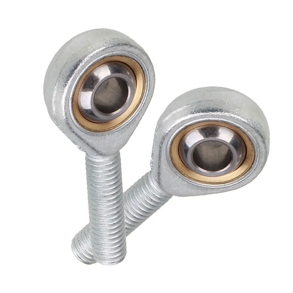 2pcs Rod Ends Joint Bearings 8mm Male Metric Threaded Rod End Joint