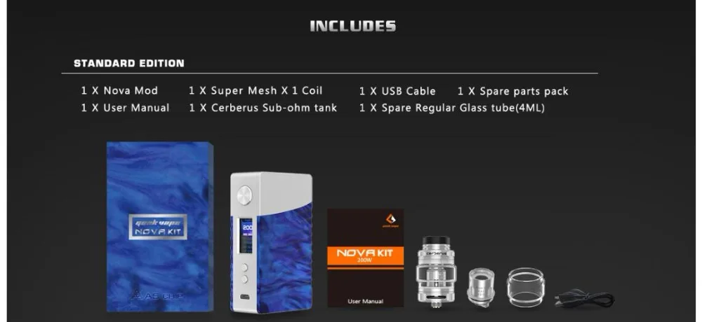 Geekvape Kit Nova 200W -10