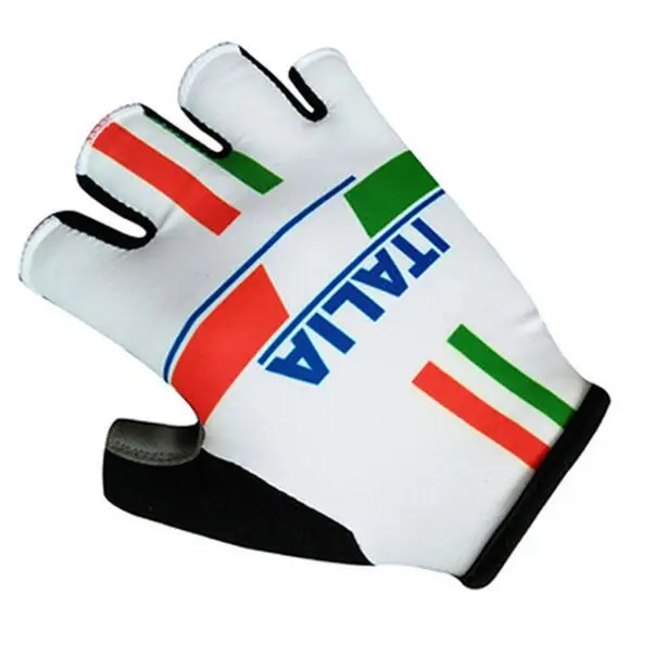 Tour de Italy, летние велосипедные перчатки, гелевые, на половину пальца, противоударные, спортивные перчатки, MTB, горный велосипед, велосипедные перчатки - Цвет: 6