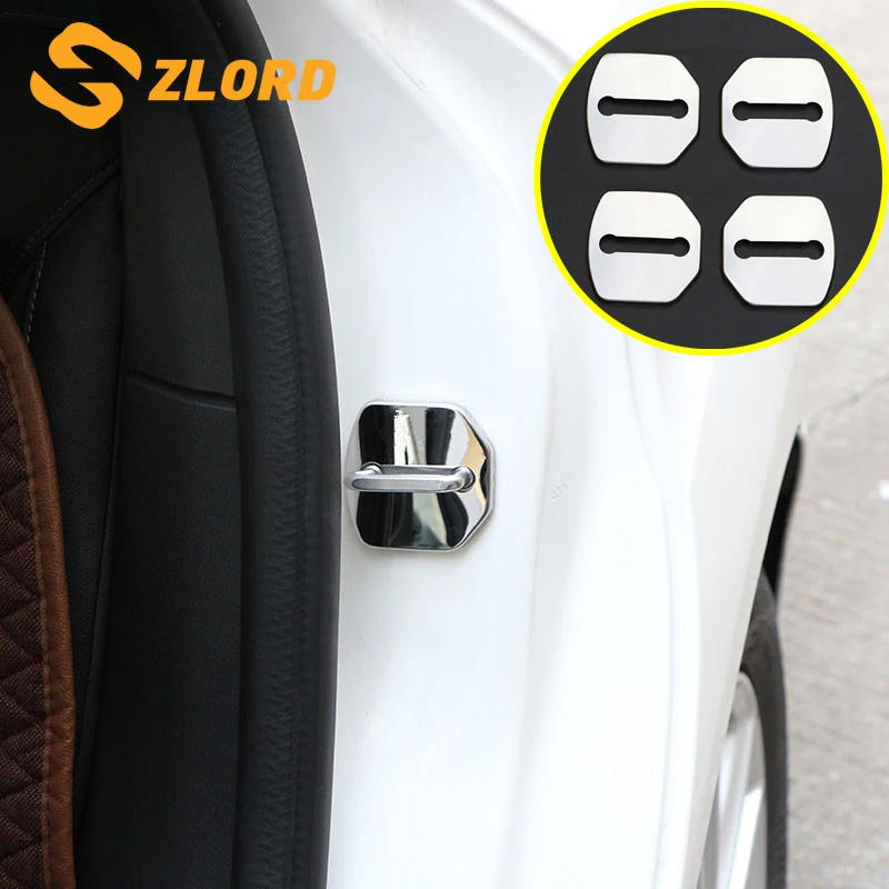 Автомобильный чехол Zlord из нержавеющей стали для Ford Kuga Escape Focus 3 4 MK3 MK4 Fiesta Mondeo Fusion