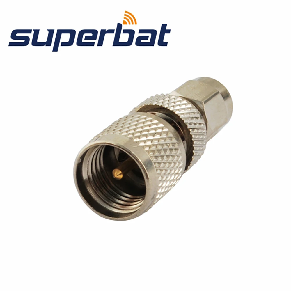 

Superbat Truck Satellite Radio Adapter Mini-UHF Plug to SMA Male RF Coaxial Connector for Sirius XM Satellite Radio Antenna