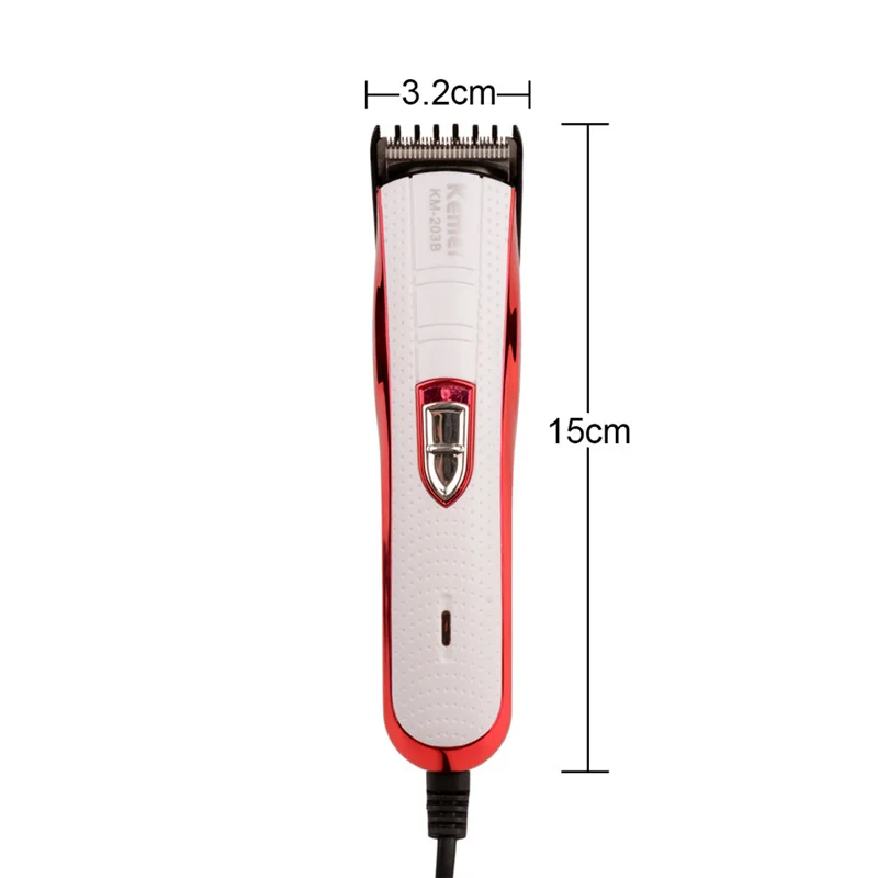 Electric Hair Clipper Professional Rechargeable Haircut Men Titanium Steel Blade Hair Cutting Machine Trimmer Beard Barber Tool