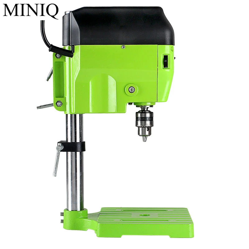 MINIQ 480 Вт сверлильный станок высокой переменной Скорость настольная сверлильная машина 11000 об/мин сверлильный патрон 1-10 мм для DIY деревянные металлические электрические инструменты