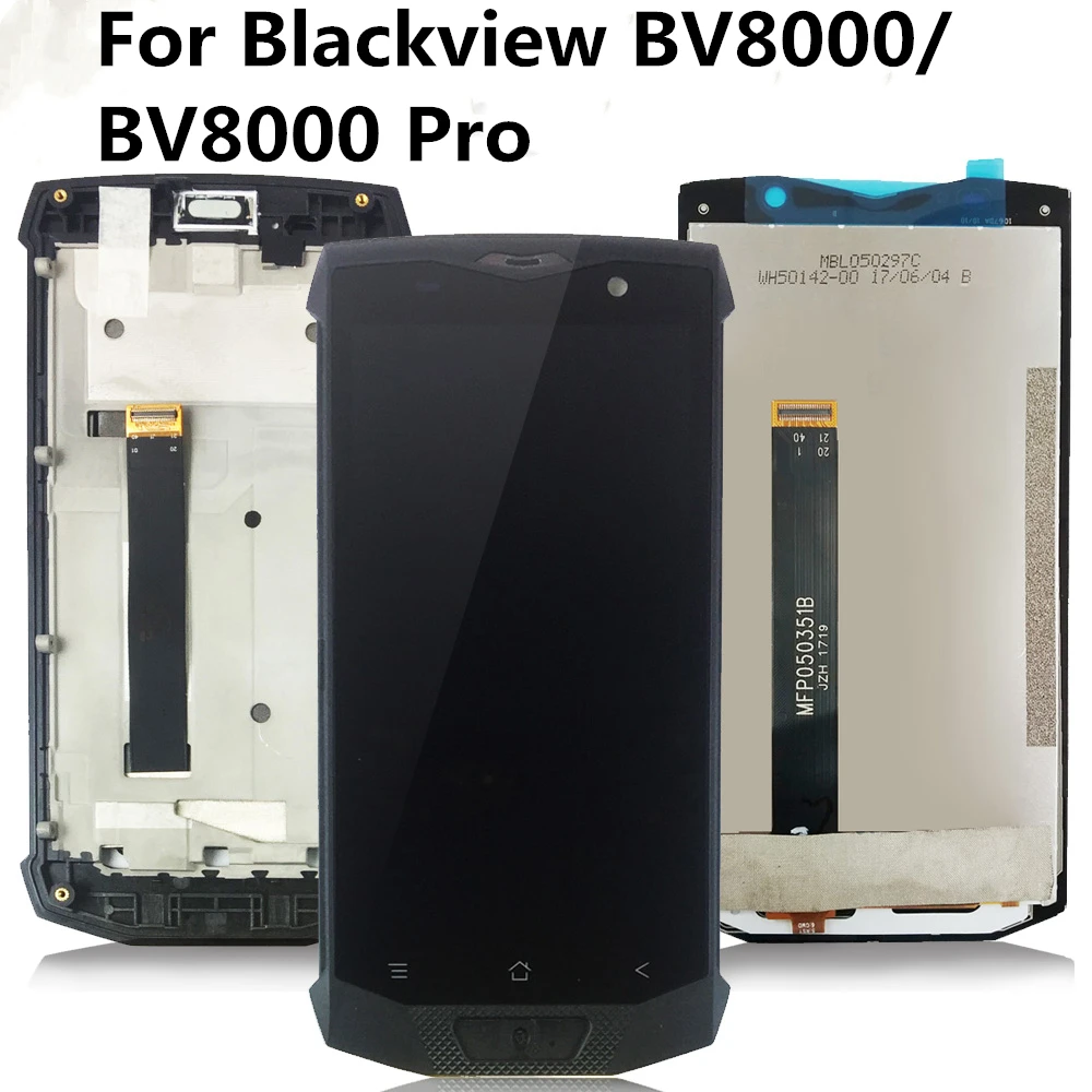 

For Blackview BV8000 BV8000 Pro Lcd with Touch Screen Digitizer Assembly Replacement Parts 100% Tested Top Quality+Tools