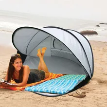 Пляжная палатка солнцезащитный зонт автоматический открытый скорость открытый складной Рыбалка двойные палатки палатка