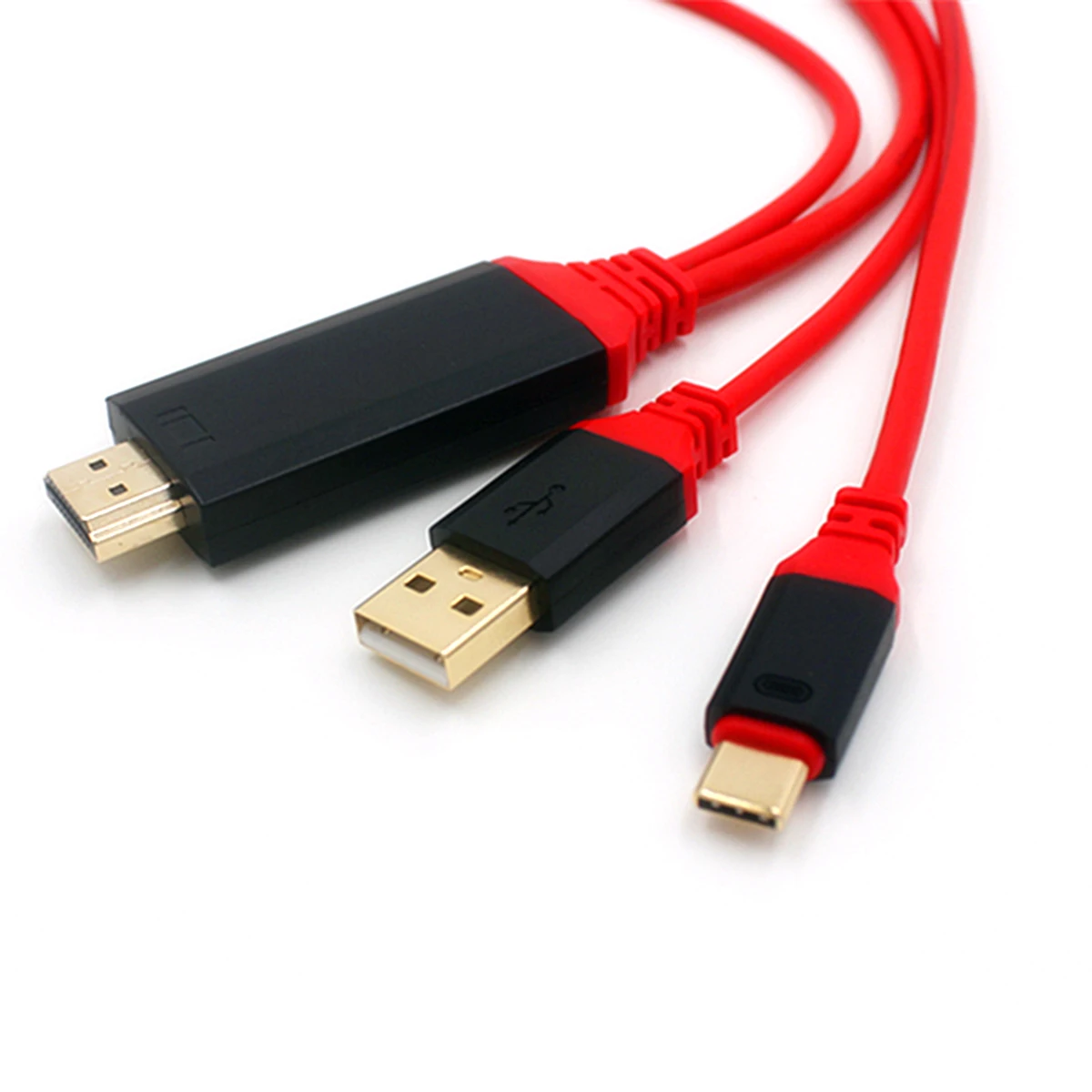 2 м Тип C на HDMI 4 К x Ultra HD адаптер зарядный кабель для samsung LG htc microsoft|Кабели HDMI| |