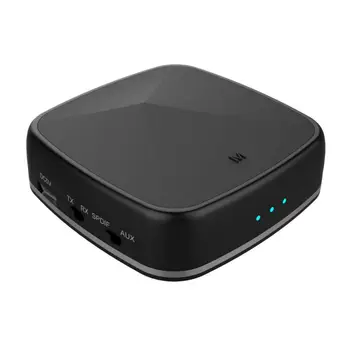 

Bluetooth 5.0 Transmitter Receiver CSR8675 APTX HD LL Bt Audio Music Wireless USB Adapter 3.5mm 3.5 AUX Jack/SPDIF/RCA for TV PC