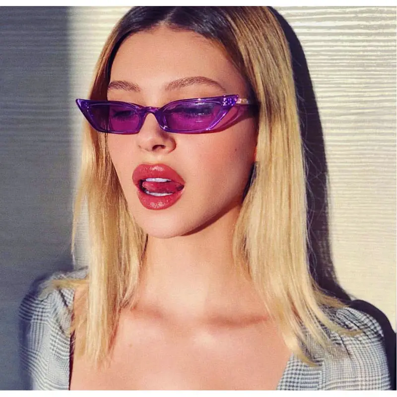 fashion Sunglasses Women Cool Small Size Frame Sun Glasses Female