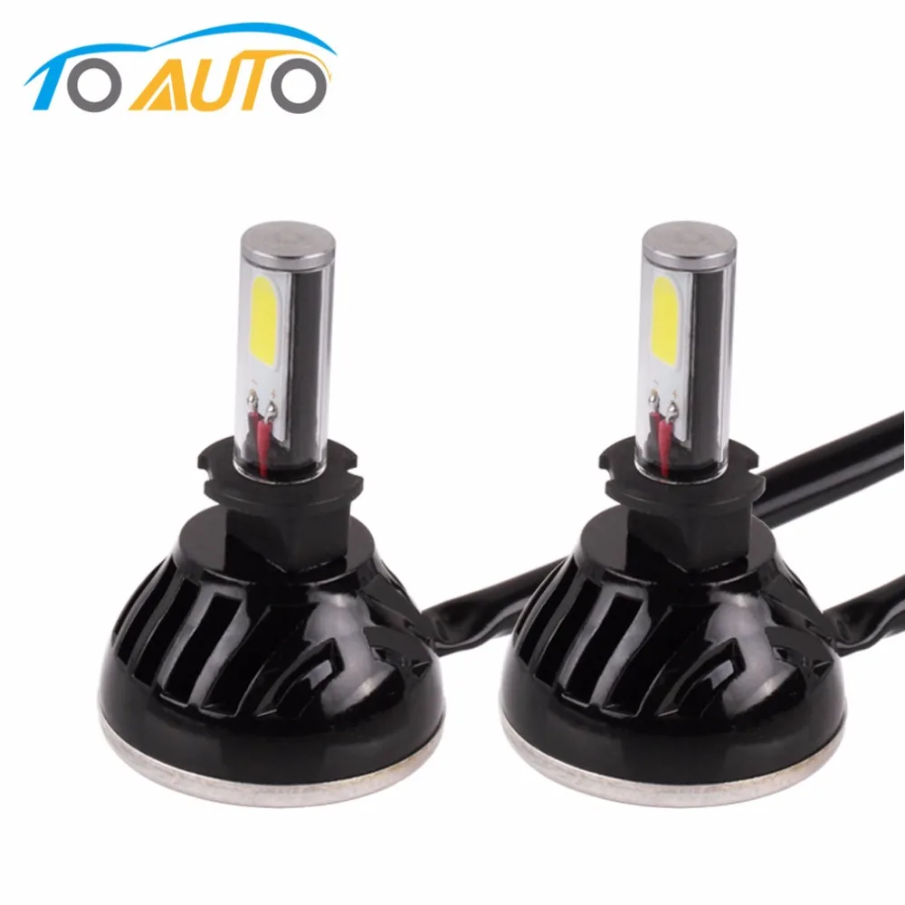 H3 Car Auto Headlamp COB G5 24W 4800LM LED Headlights Super Bright