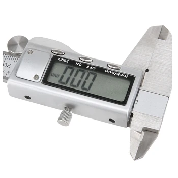 

DSHA Hot Sale 150mm 6" LCD Digital Vernier Caliper Electronic Gauge Micrometer Precision Tool Silver