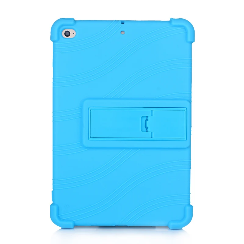 SZOXBY для Apple Ipad 5, 6, 7, 9,7 дюймов, силиконовый чехол Ipad Air 2, Ipad Pro, противоударный мягкий чехол - Цвет: Light Blue