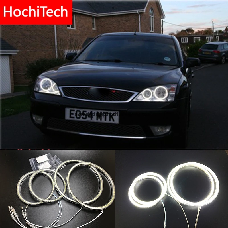 Ford Mondeo MK3 White LED 'Trade' Wide Angle Side Light Beam Bulbs Pair Upgrade