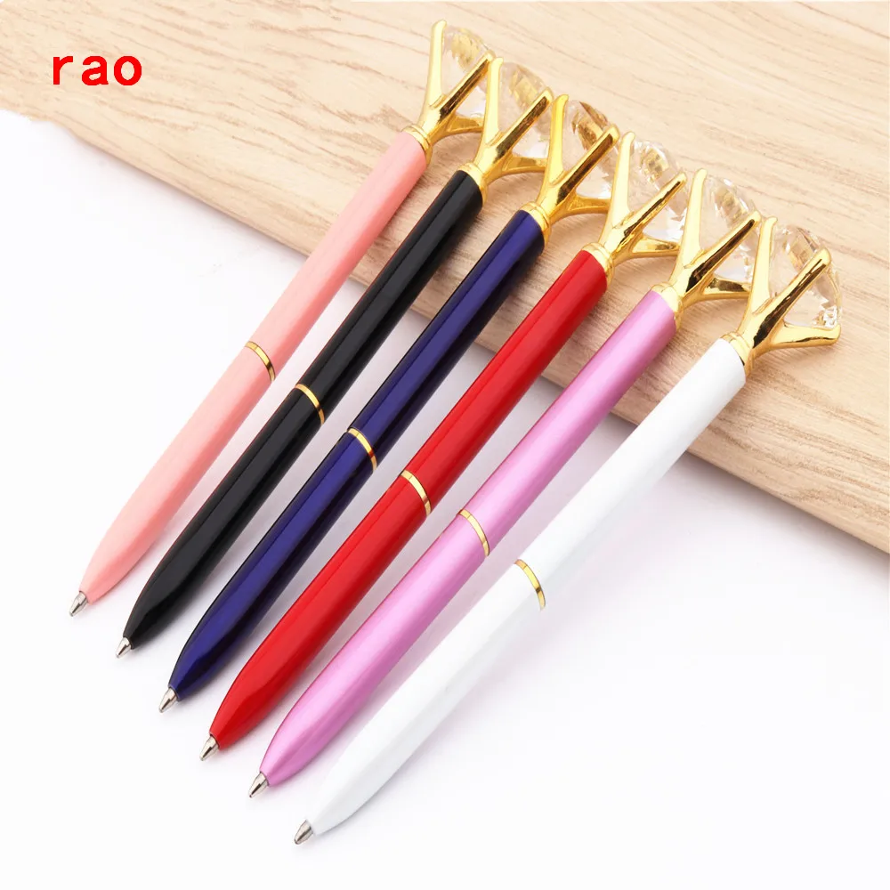 Luxury quality Crystal Ball Pens Ballpen 19 Carat Large Diamond