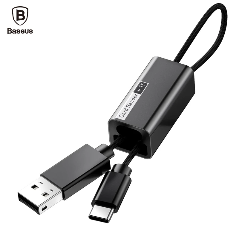 BASEUS Pendant Card Reader 2A Type-C Data Charging Cable with TF | Мобильные телефоны и аксессуары