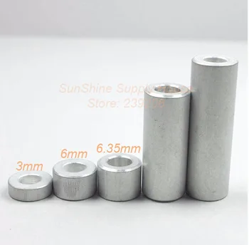 

Aluminum Spacers 6.35mm 1/4" 10*5*6.35mm 20pcs v slot openbuilds Free shipping