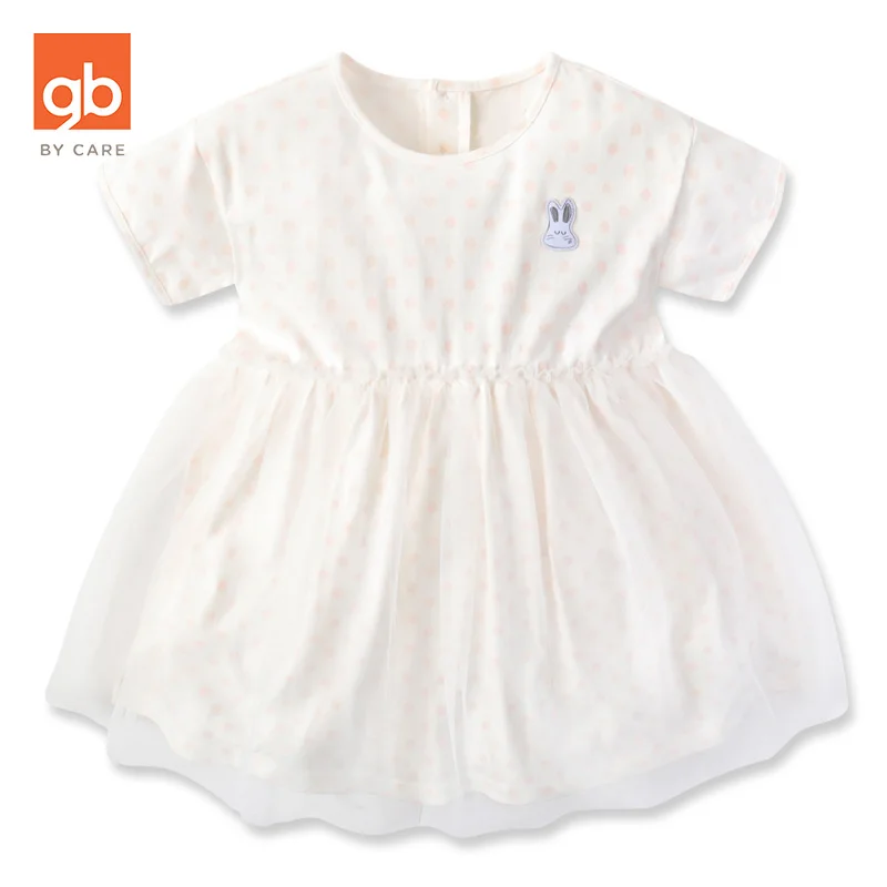 

Goodbaby 2019 New Girls Short-sleeved Dress Skin-friendly Comfortable Soft Children Dress High Quality Cute Cartoon Pattern