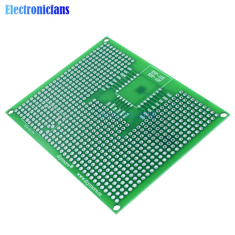 5 шт. 7x9 см 70X90 мм прототип печатной платы Макет для ESP8266 ESP-12E ESP-12F ESP32 ESP-32S REALY двухсторонний прототип печатной платы