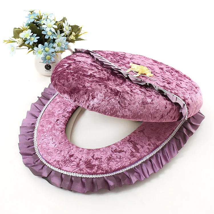 Heated Toilet Seat Cover, Soft Toilet Seat Warmer, Fast & Constant