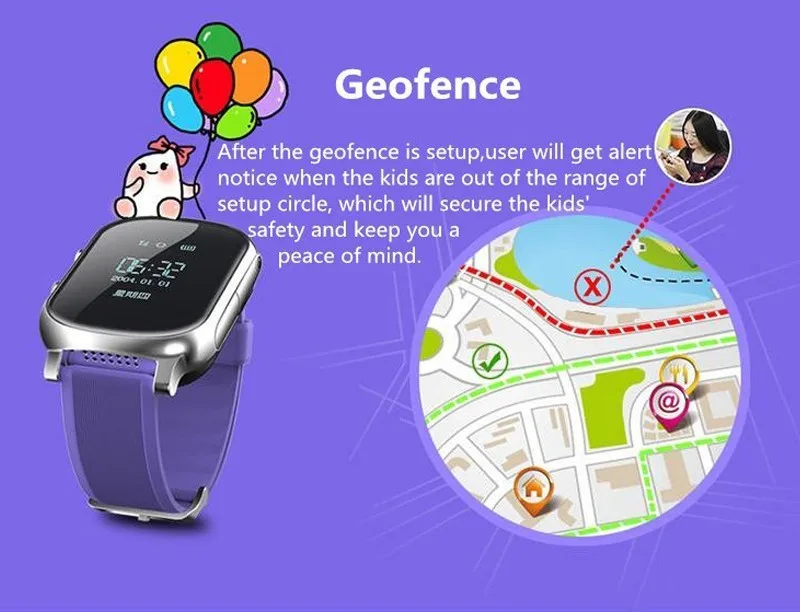 Детский GSM gps трекер SIM для детей Детские Смарт-часы телефон смарт-браслет Google карта T58 детские часы для iOS Android