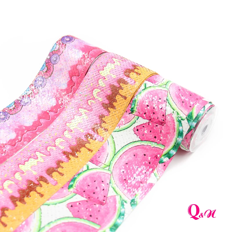 

Sequin 5Yards/Roll 75mm cartoon Grosgrain Ribbon Wedding Party Christmas Ribbon Flowers Gifts Decorated DIY Apparel Sewing
