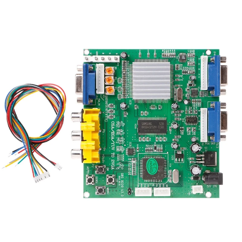 Arcade Game RGB/CGA/EGA/YUV To Dual VGA HD Video Converter Adapter Board GBS-8220 | Электроника