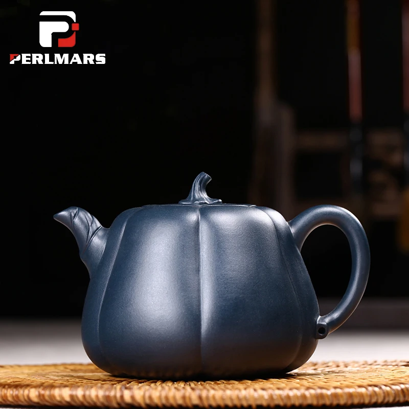 320cc Authentic Yixing Teapot Master Handmade Pumpkin Pot China Health