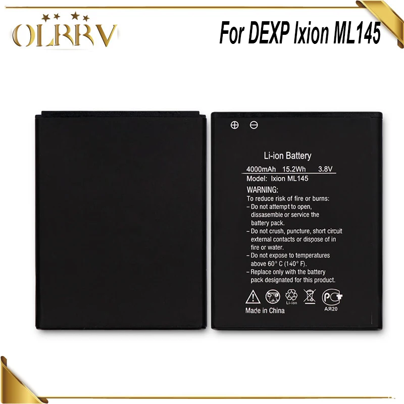 OLRRV 4000 мАч для DEXP Ixion ML145 запасные части батареи высокое качество Мобильный