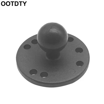 

Aluminum Motorcycle Round Mounting Base Bracket to Rubber Ball Head Mount for Ram Mounts for Gorpo Action Camera for Garmin Smar