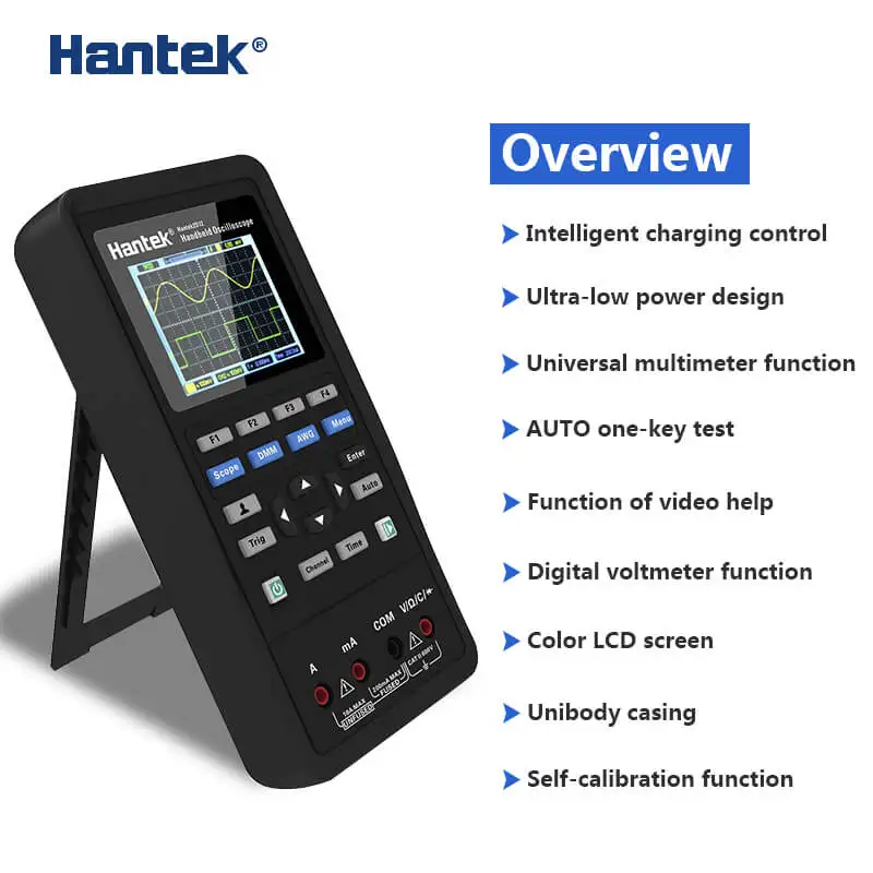 Цифровой мультиметр Hantek 2C42 2C72 2D42 2D72 тестер осциллограф генератор сигналов 3 в 1
