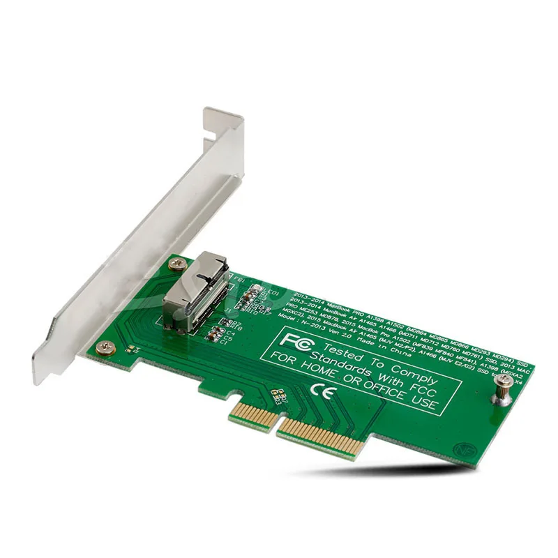 Адаптерная карта к PCI Express X4 для Apple MacBook Air A1465 подходит для Mac Pro, MD878 ME253 SSD