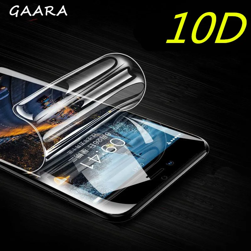 

10D Full Cover Protective Film for Sony XA XA1 XA2 Ultra Plus Transparent Hydrogel Screen Protector for Sony Xperia 1 10 Plus