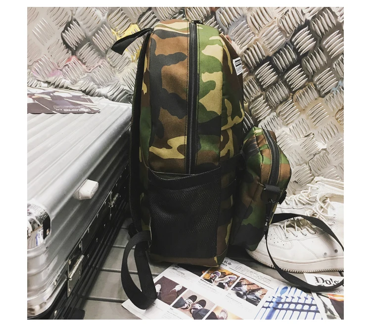 Menghuo 2018 New 2PCS:Set Women Backpack Nylon Casual Detachable Travel Bags Unisex Men School Bag for Teenager Girls Mochilas_34-2_10