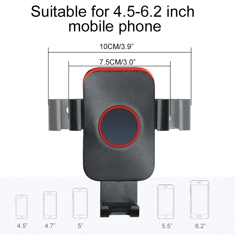XMXCZKJ Универсальный Автомобильный держатель для телефона gps подставка гравитационная подставка для телефона в автомобиле подставка без магнита для iPhone X 6 Xiaomi Redmi note 7