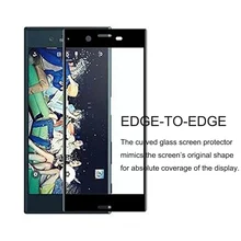 Полное покрытие 3D изогнутое закаленное стекло для sony Xperia XZ 9H защитная пленка Взрывозащищенная Защита экрана для sony XZ