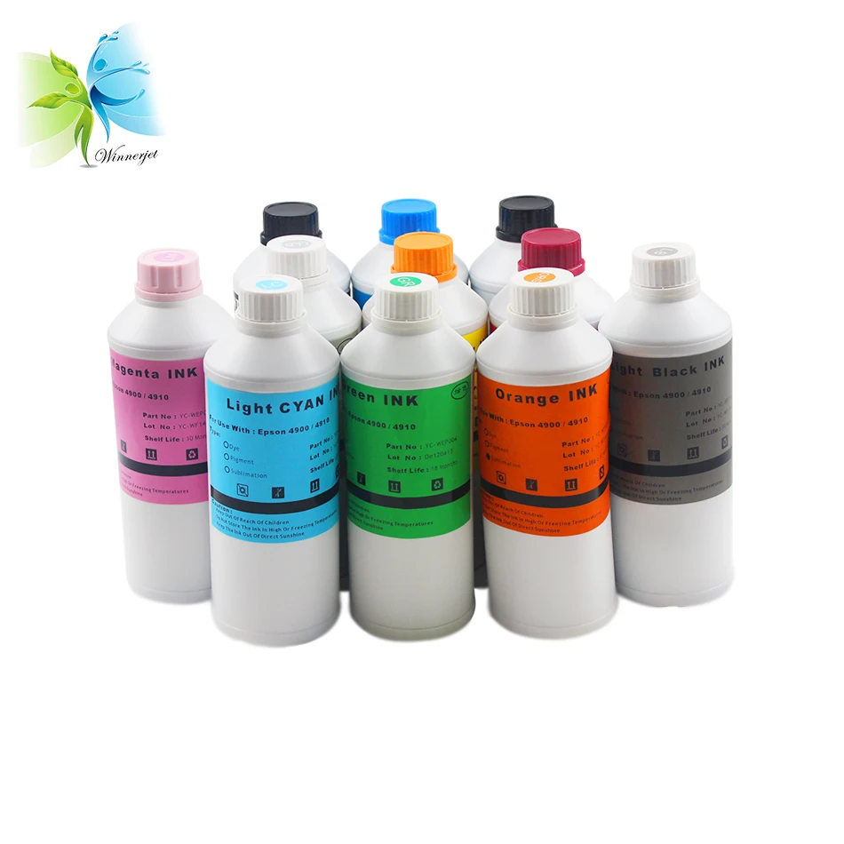 

For Epson 4900 Printer 11 Colors1000ml Sublimation Ink