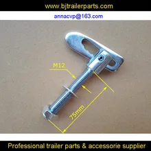Анти Luce M12 x 75 мм падение ловить хвост ворота крепежа прицепа лошадиных коробок грузовика, крепеж-болт-на тип, части прицепа